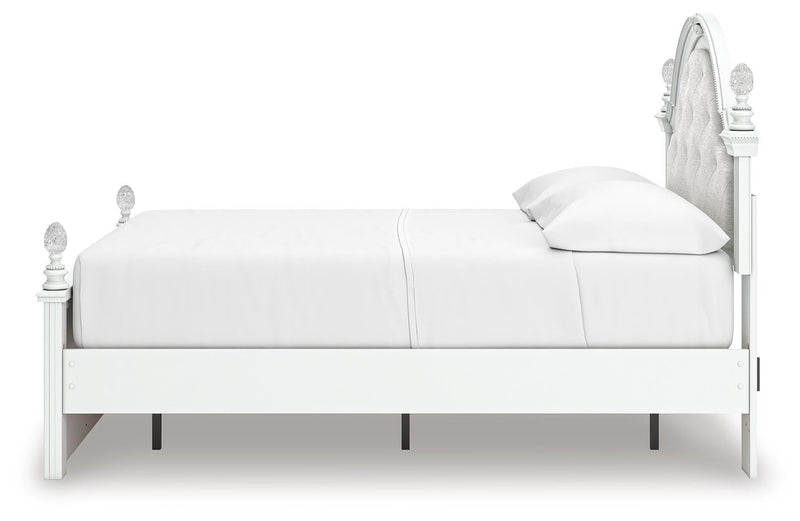 Kozlani Full Upholstered Panel Storage Bed
