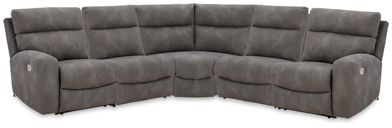 Next-Gen Durapella 5-Piece Power Reclining Sectional