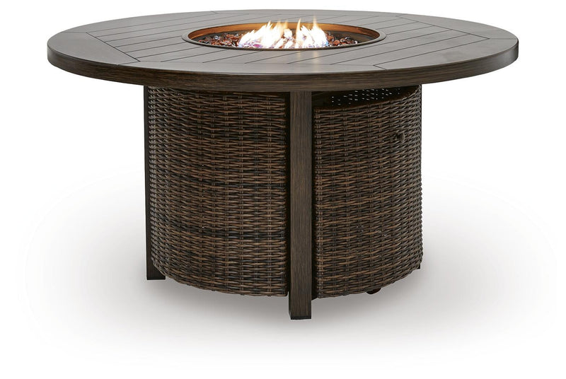 Monterey Point Round Fire Pit Table