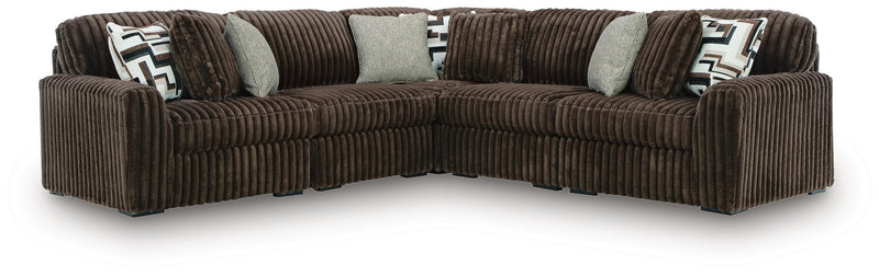 Midnight-Madness 5-Piece Sectional