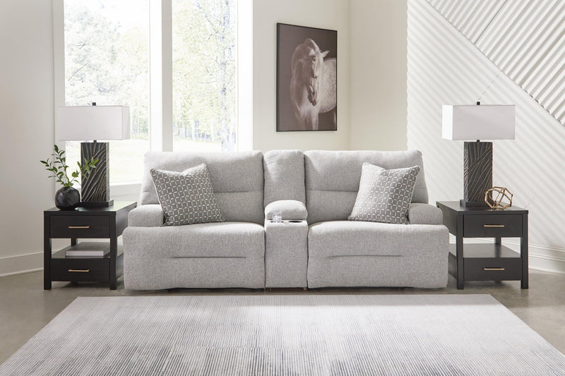 Acklen Place 7-Piece Power Sectional Reclining Sofa with Storage Console