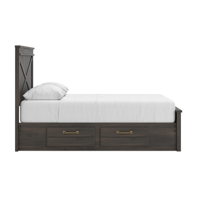 Vonitta Bay Queen Panel Storage Bed