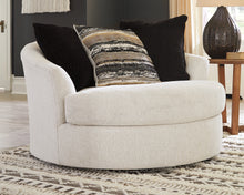 Load image into Gallery viewer, Cambri Oversized Round Swivel Chair
