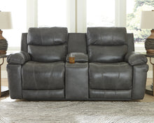 Load image into Gallery viewer, Edmar PWR REC Loveseat/CON/ADJ HDRST
