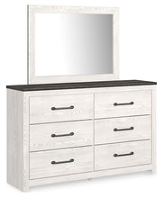 Load image into Gallery viewer, Gerridan King Panel Bed with Mirrored Dresser and Chest
