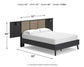 Charlang Full Panel Platform Bed with Dresser